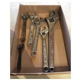 Adjustable wrenches