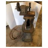 Grinder on cream separator stand