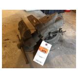 Vintage simplex bench vise