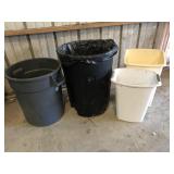 Trash cans