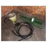 John Deere 20 series loader brackets and hoses