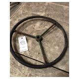 John Deere steering wheel