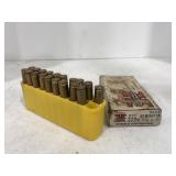 222 Remington ammunition & casings