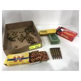 Various Bullets and casings