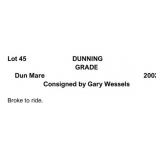 DUNNING GRADE Dun Mare 2002