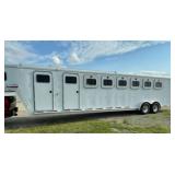 2003 Exiss Gooseneck 6 Horse Trailer