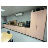 Room W49 Cabinets, Countertops, Marker & Cork Bds