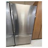 Whirlpool stainless refridgerator 33x69
