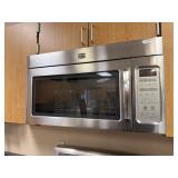 Maytag hanging microwave
