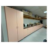Room W57 Cabinets, Countertops, Marker & Cork Bds