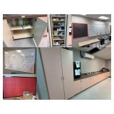 Room W49 Cabinets, Countertops, Marker & Cork Bds