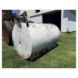 500 gallon fuel barrel w/pump