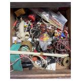Electrical supplies, drawer contents