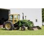 1967 John Deere 4020 Gas w/148 Loader & Blade