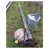 6 " bin auger with electric motor