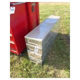 Aluminum 4 drawer tool box