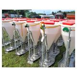 Stainless steel hog feeders