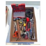 Misc tools hammer wrenches ect.