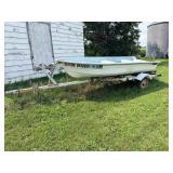 12ft Apache boat and Shorlander trailer