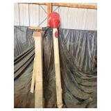 Grain screw in aerator with extra tube