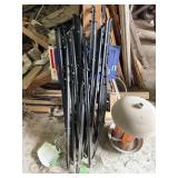 Garden fence post