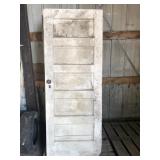 Five panel rustic door