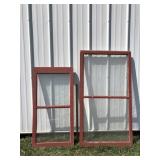 Red storm windows