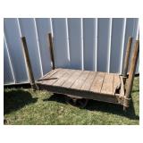 Antique dock cart