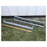 Chicken feeder planters