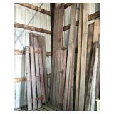 Barnwood and corn crib doors