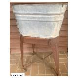 Antique Wash Tub # 1