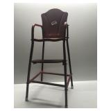 Metal doll high chair