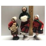 3 Byers Caroler dolls& Boyd