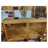 2 DOOR DISPLAY CABINET