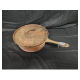 VINTAGE CAST DUTCH OVEN W/LID