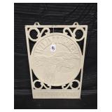 CAST WILD TURKEY WALL HANGER