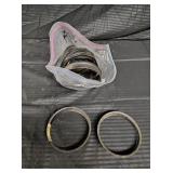 11 LENS HOLDERS FOR ANTIQUE LIGHTS