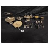 FLAT OF SILVER COLOR/SILVER PLATE