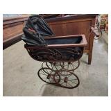 ANTIQUE BABY CARRIAGE