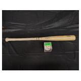 WORTH WOOD BAT/SIGNED BASEBALL - NO COA