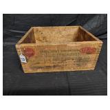 REMINGTON 410 DOVETAIL WOOD CRATE BOX