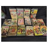 LOT OF 16 VINTAGE COMICS - TARZAN, ARCHIE, TUROK