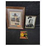 VINTAGE COWBOY PICS & HOP ALONG FILM