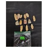BAG ARROWHEAD FRAGMENTS