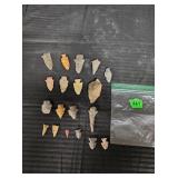 VERY GOOD BAG OF ARROWHEADS