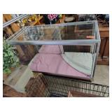 GLASS DISPLAY CASE