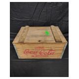 WOOD COKE CRATE