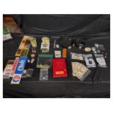 VARIOUS ANTIQUE SMALLS - BOY SCOUT BELTS MISC