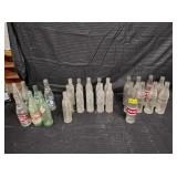 VARIOUS VINTAGE BOTTLES