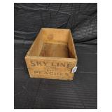 SKYLINE PEACHES WOOD BOX